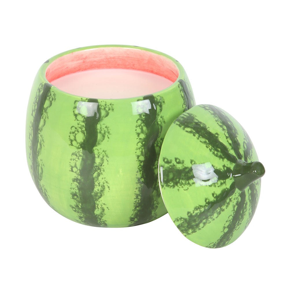 Watermelon Shaped Candle Jar - Scented Candle