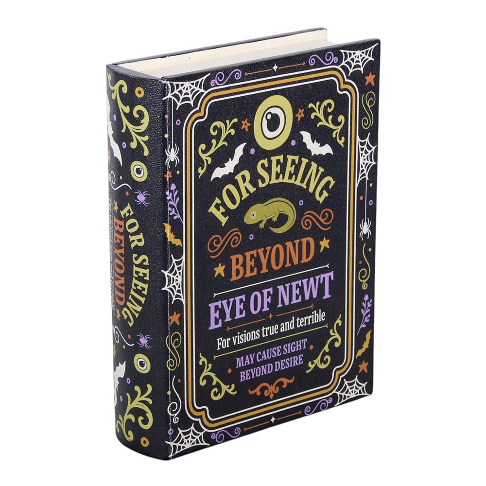 Eye of the Newt Book Shaped Storage Box
