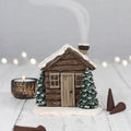 Log Cabin / Incense Cone Burner