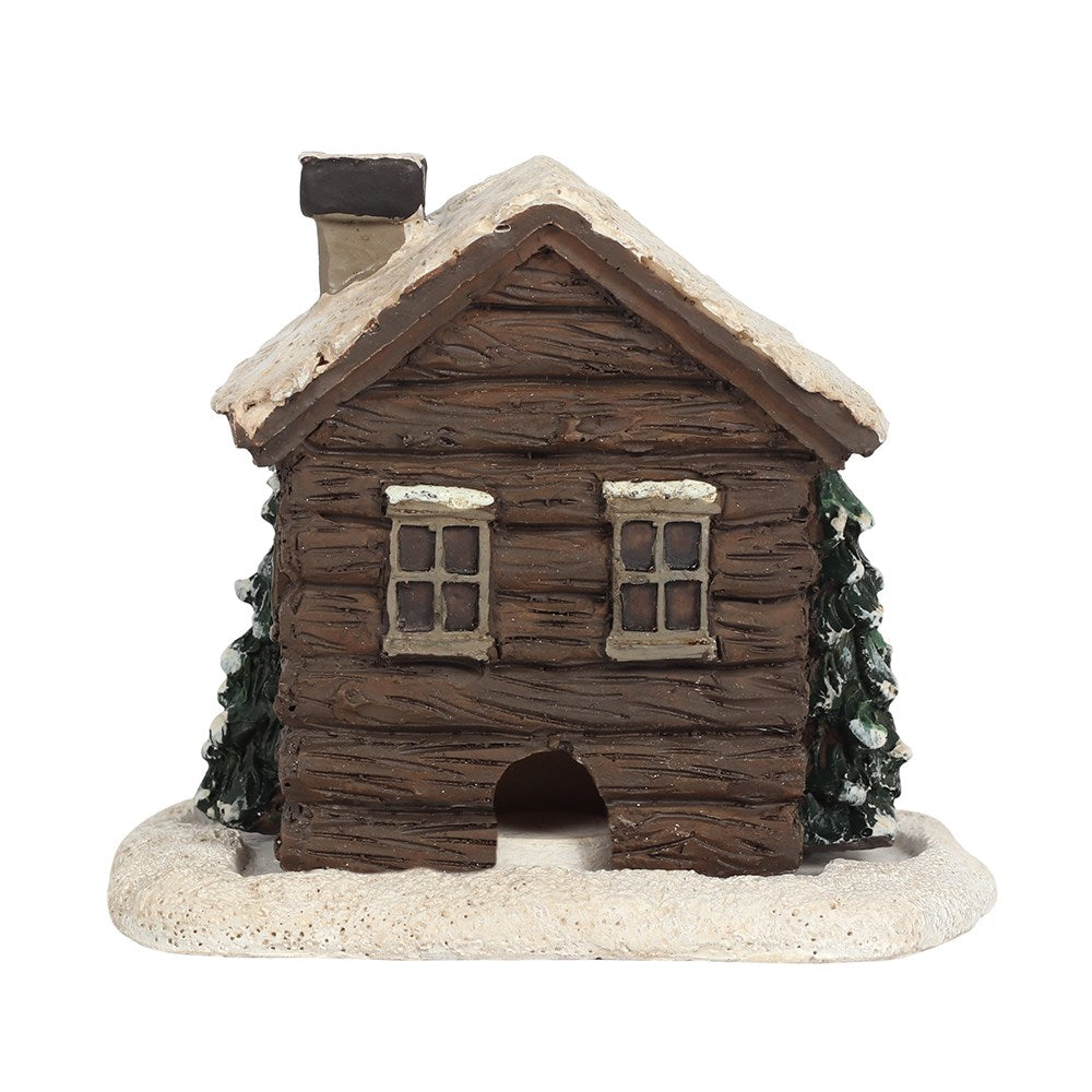 Log Cabin / Incense Cone Burner