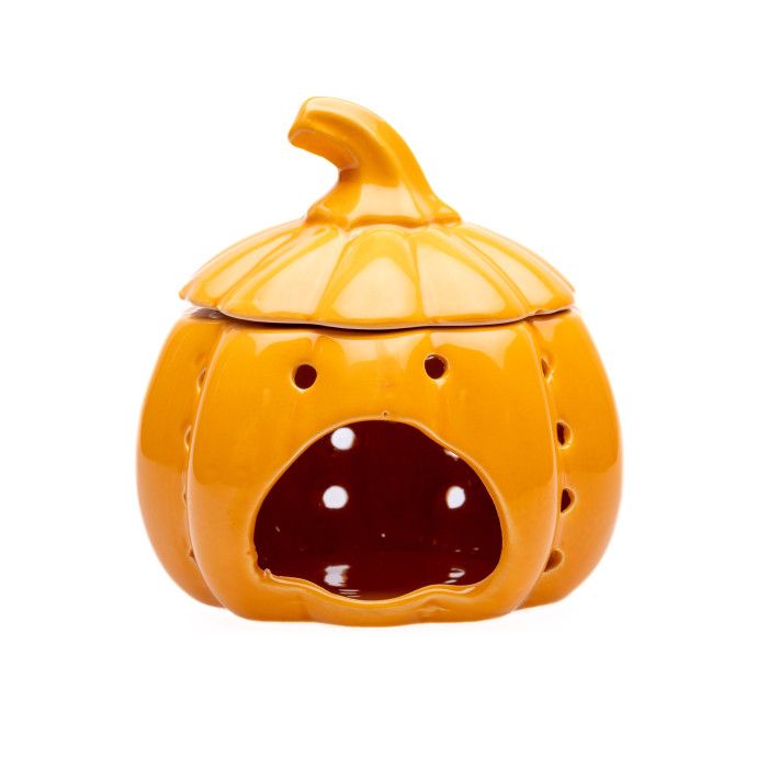 HALLOWEEN PUMPKIN Oil Burner/Wax Melter - ORANGE