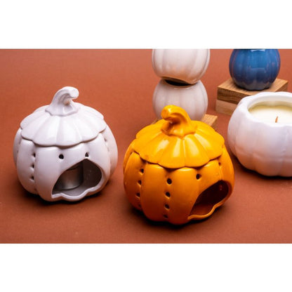 HALLOWEEN PUMPKIN Oil Burner/Wax Melter - ORANGE