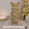 Mini Ceramic Standing Bear Ornament