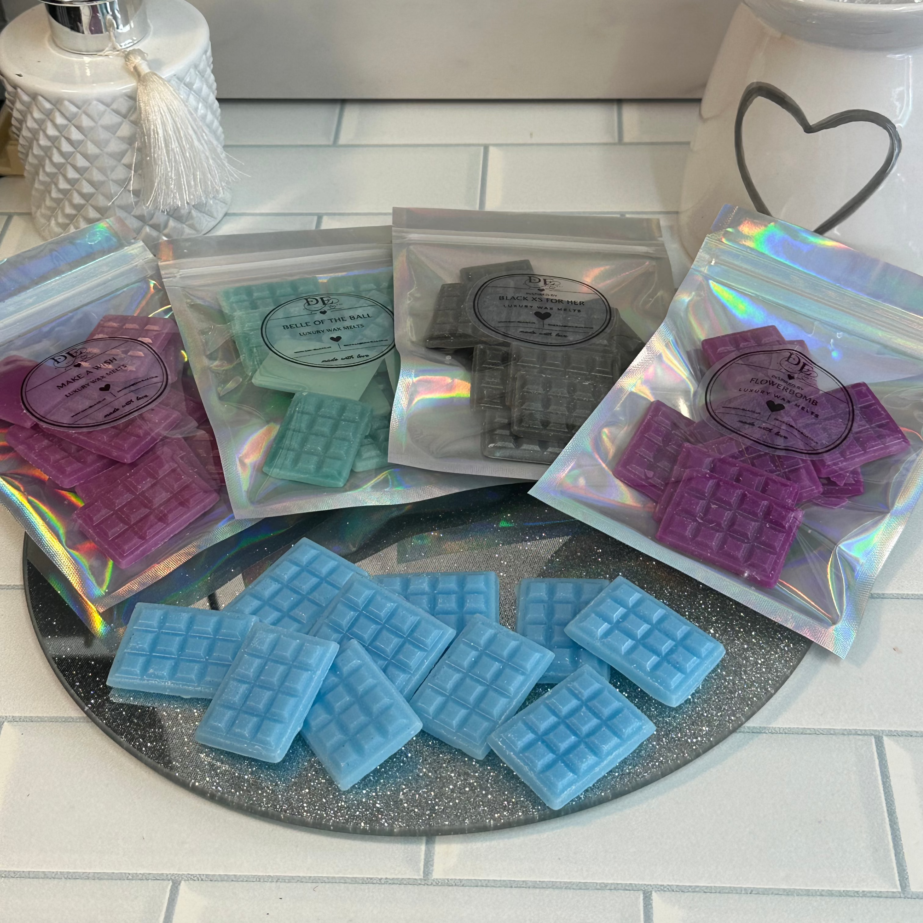 Luxury Mini Choc Bar Wax Melts - Various Fragrances