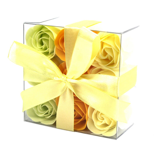 9 Soap Flowers Gift Box - Spring Roses