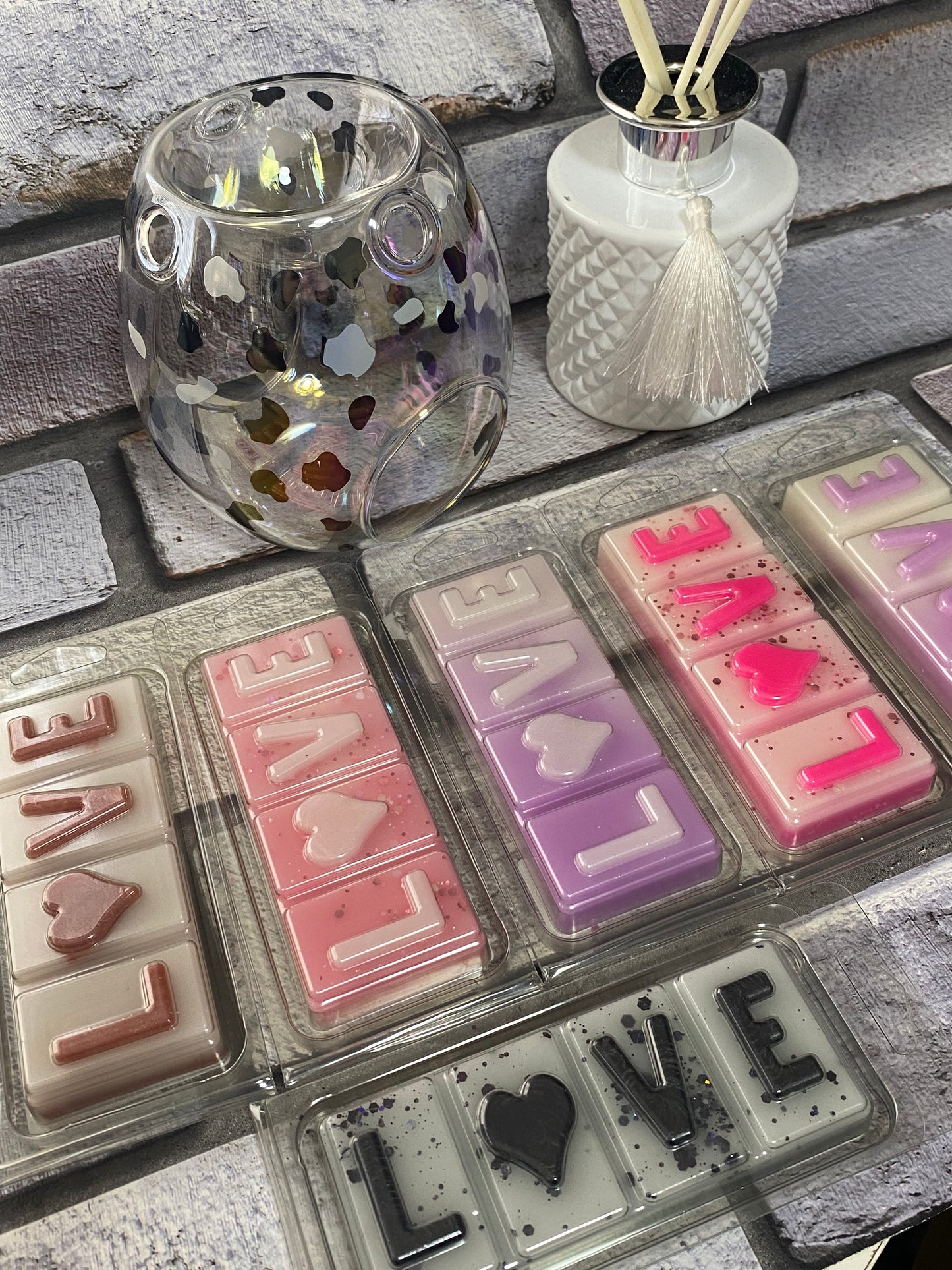 LOVE Snap Bar Wax Melts -  Inspired Scents for Her