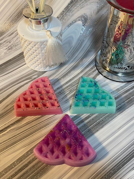 Waffle Slice Wax Melts - Laundry & Cleaning Inspired Fragrances