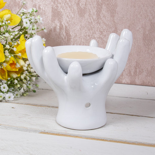 Wax Melter - Hope Hand White